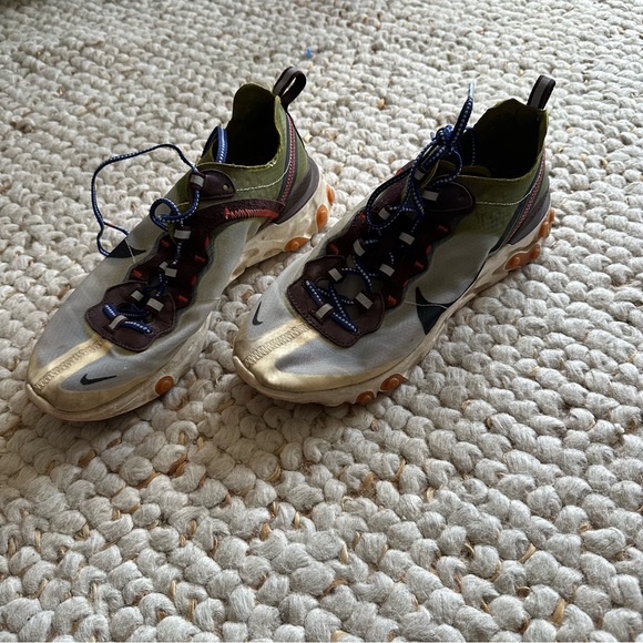 Nike React Element 87 'Moss' AQ1090-300 - Picture 4 of 7